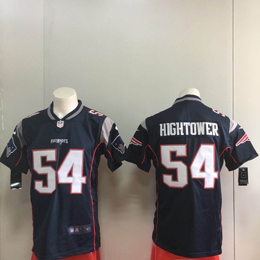 Men New England Patriots #54 Hightower Blue Nike Vapor Untouchable Limited Playe NFL Jerseys